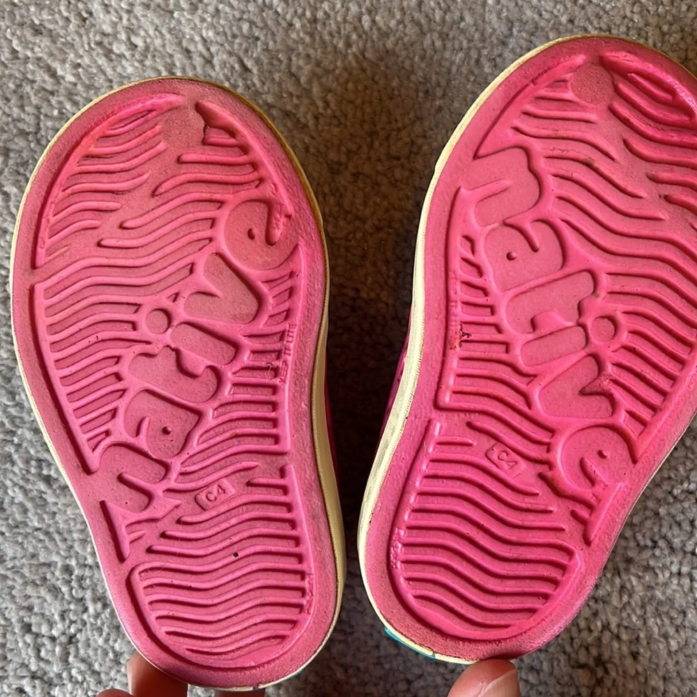 Pink Toddler Natives Jefferson size C4 - Picture 4 of 5
